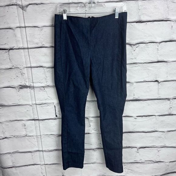 Rag & Bone New York Dark Wash Denim Pants | Size 10 | High Rise Stretch Jeans - Picture 3 of 8